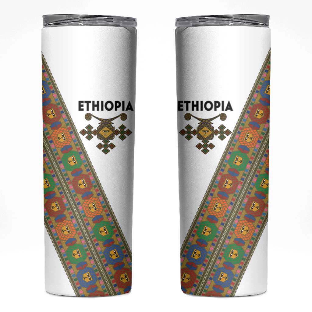Ethiopia Saba Kemis Sash Style Skinny Tumbler