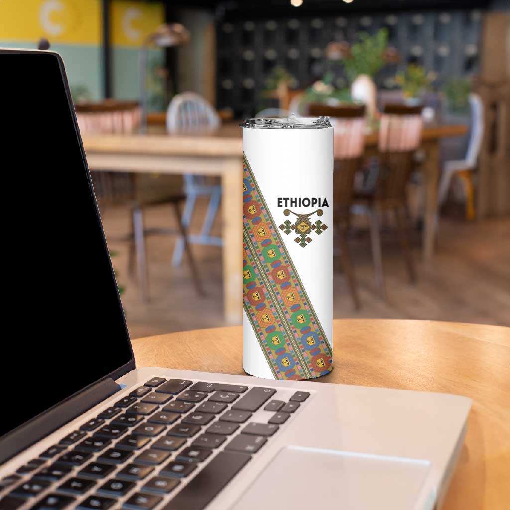 Ethiopia Saba Kemis Sash Style Skinny Tumbler