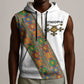 Ethiopia Saba Kemis Sash Style Sleeveless Zip Hoodie - African Pride