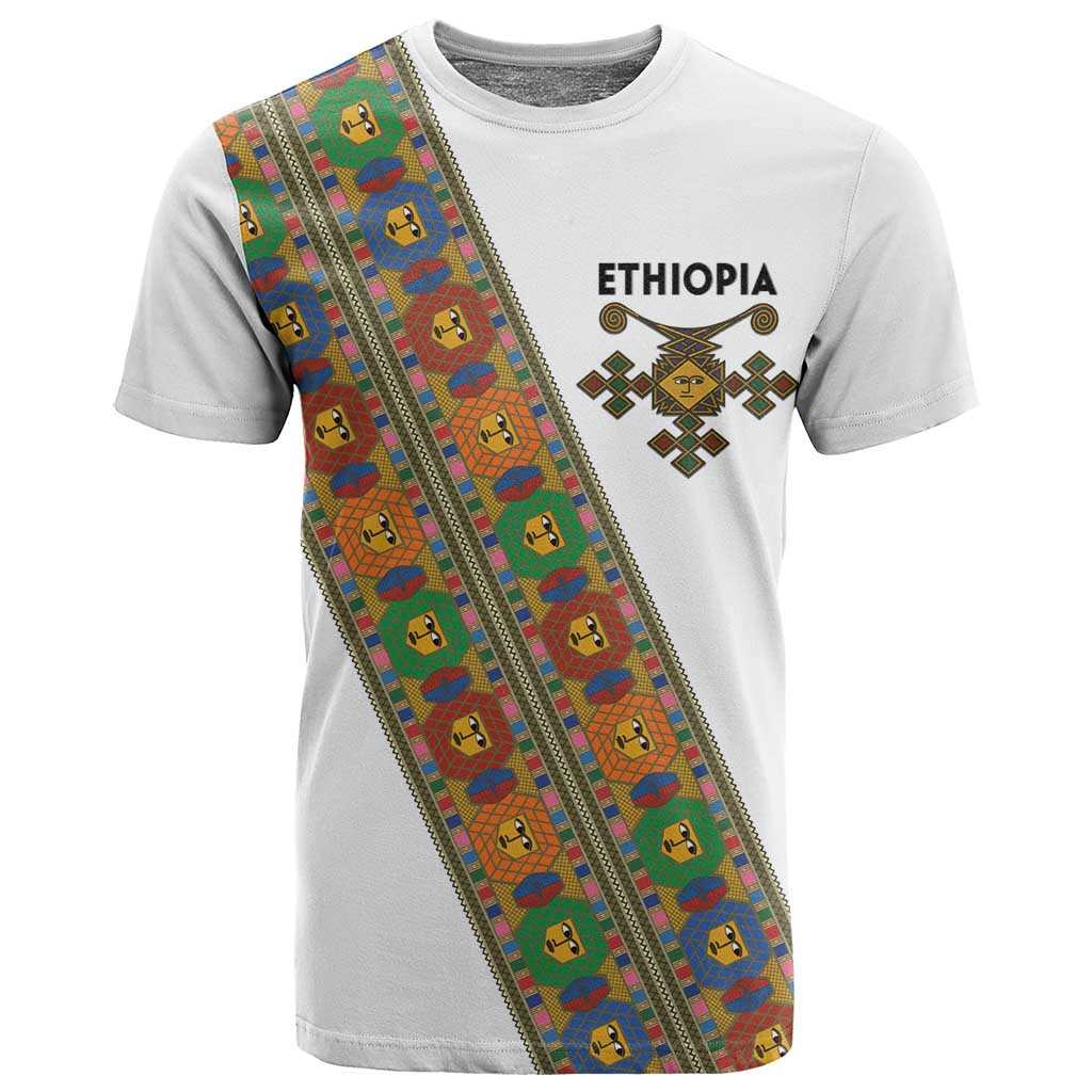 Ethiopia Saba Kemis Sash Style T shirt
