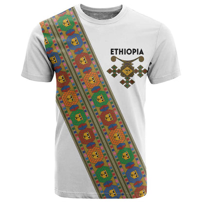 Ethiopia Saba Kemis Sash Style T shirt
