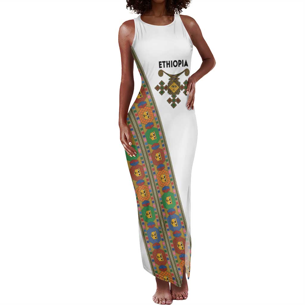 Ethiopia Saba Kemis Sash Style Tank Maxi Dress