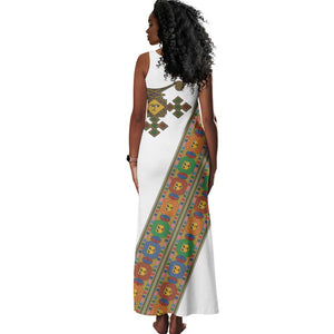 Ethiopia Saba Kemis Sash Style Tank Maxi Dress