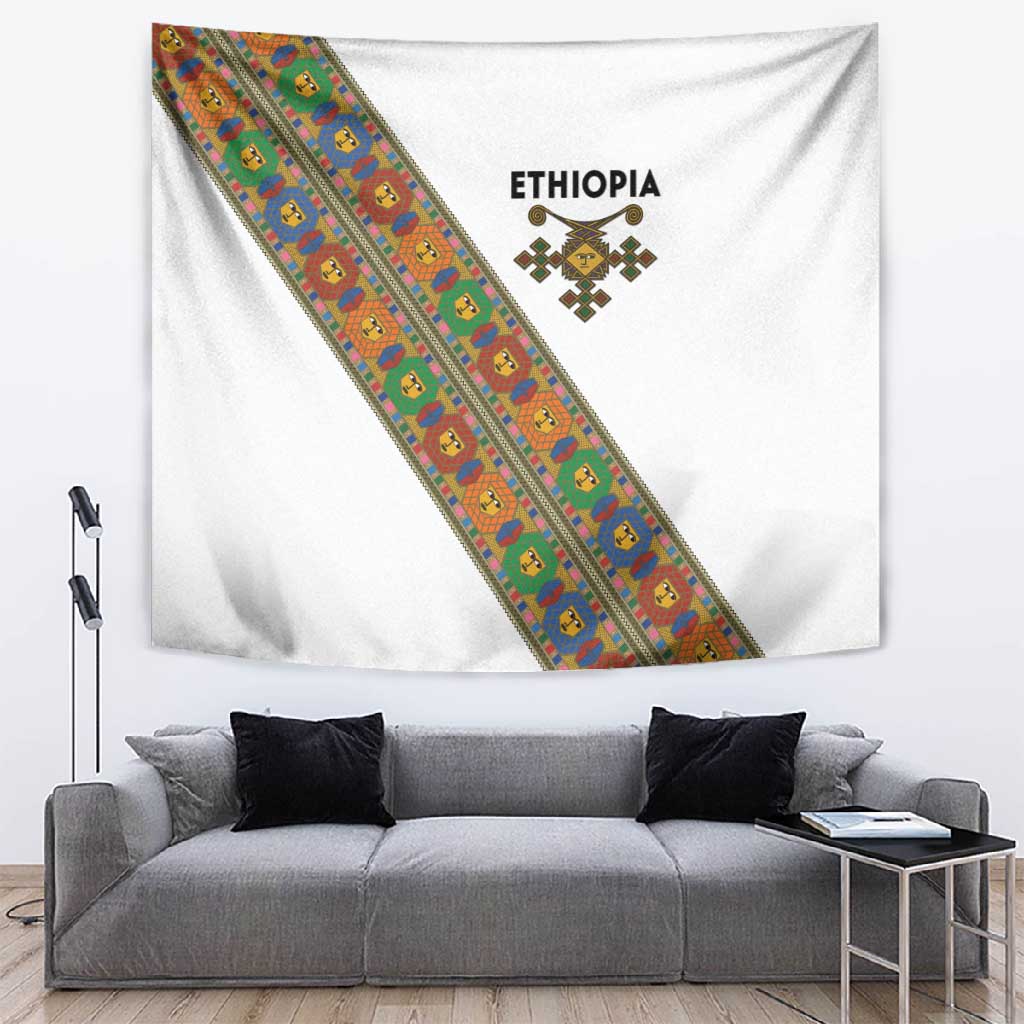Ethiopia Saba Kemis Sash Style Tapestry