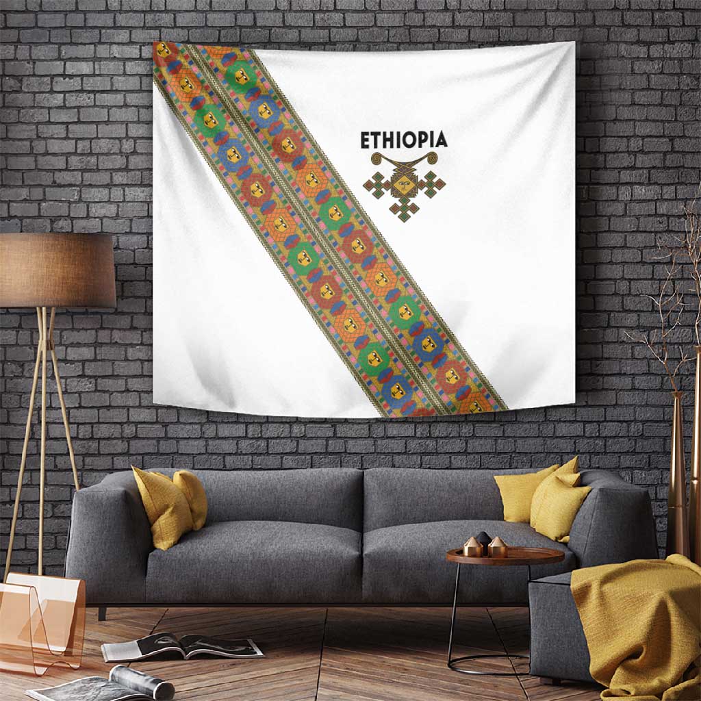 Ethiopia Saba Kemis Sash Style Tapestry