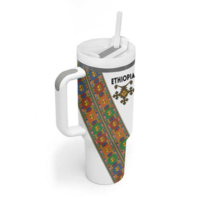 Ethiopia Saba Kemis Sash Style Tumbler With Handle