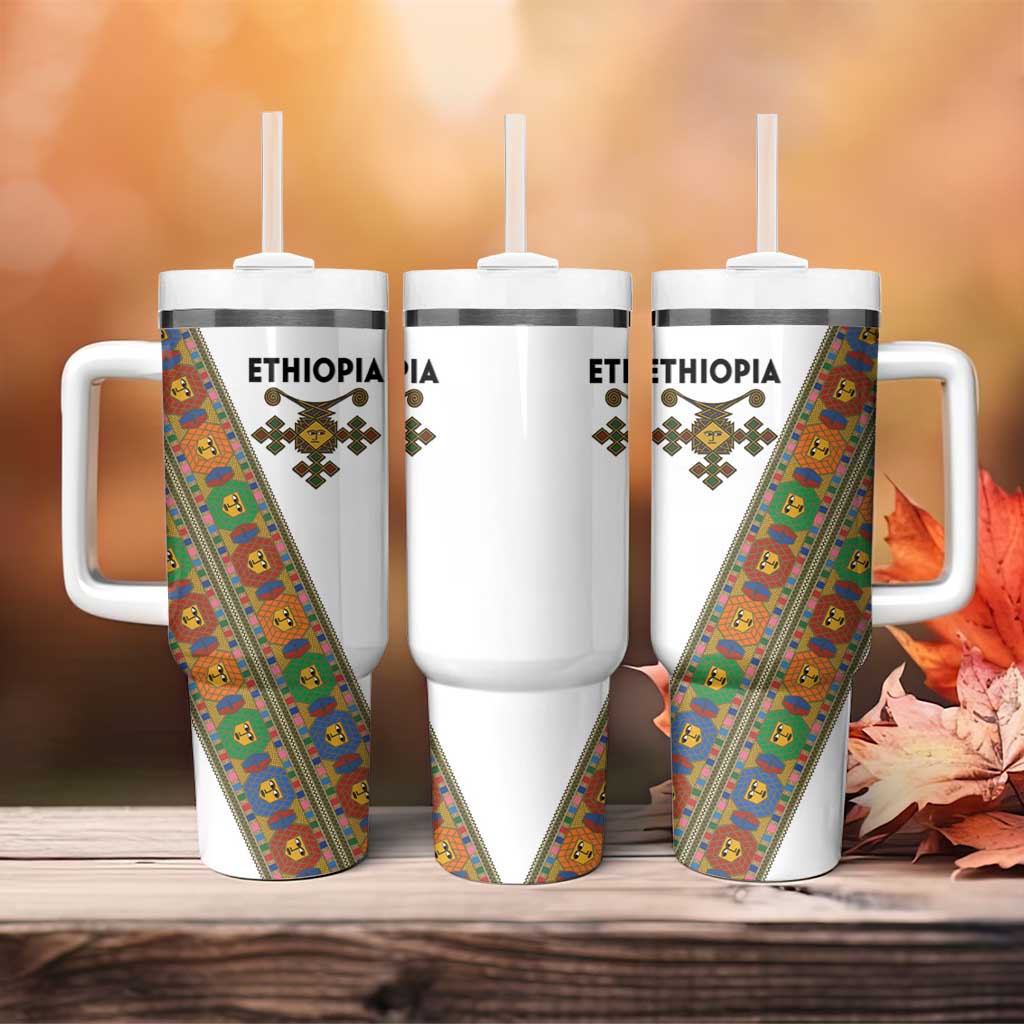 Ethiopia Saba Kemis Sash Style Tumbler With Handle
