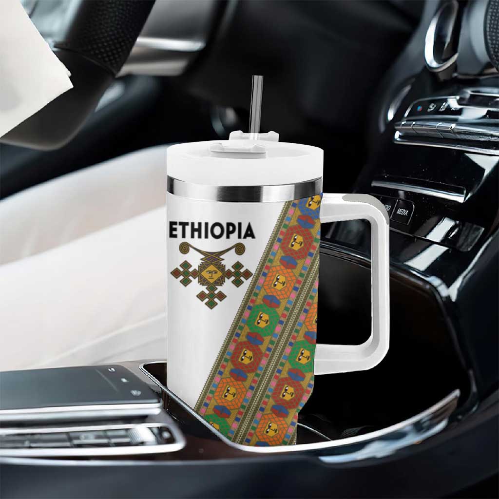 Ethiopia Saba Kemis Sash Style Tumbler With Handle