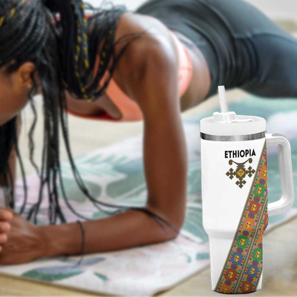 Ethiopia Saba Kemis Sash Style Tumbler With Handle