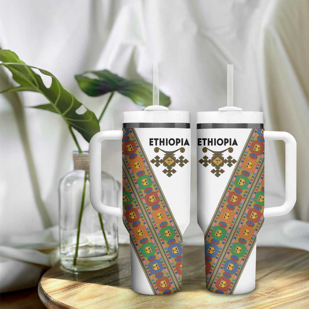 Ethiopia Saba Kemis Sash Style Tumbler With Handle
