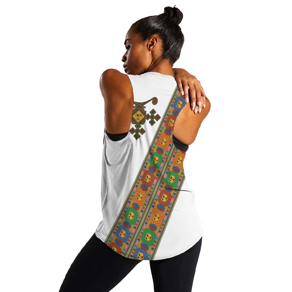 Ethiopia Saba Kemis Sash Style Women Racerback Tank