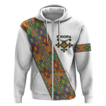 Ethiopia Saba Kemis Sash Style Zip Hoodie