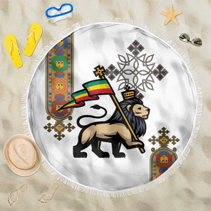Ethiopia Saba Kemis Beach Blanket Lion Of Judah