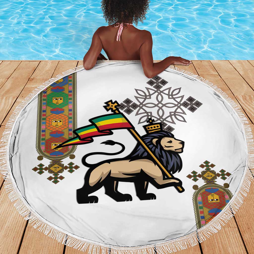Ethiopia Saba Kemis Beach Blanket Lion Of Judah