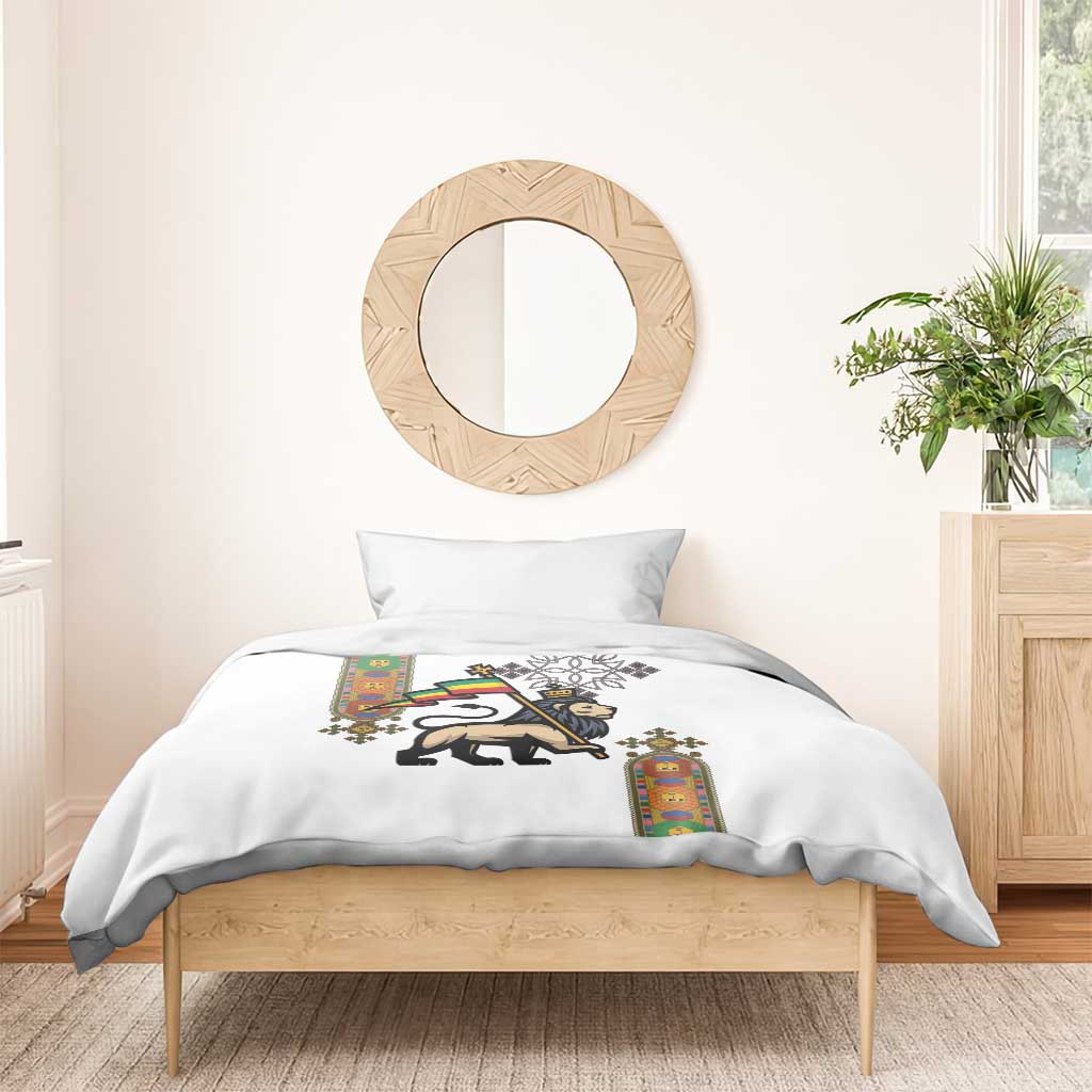 Ethiopia Saba Kemis Bedding Set Lion Of Judah