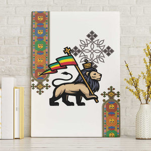 Ethiopia Saba Kemis Canvas Wall Art Lion Of Judah