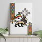 Ethiopia Saba Kemis Canvas Wall Art Lion Of Judah