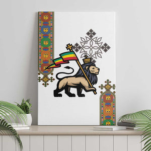 Ethiopia Saba Kemis Canvas Wall Art Lion Of Judah