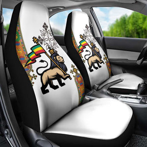 Ethiopia Saba Kemis Car Seat Cover Lion Of Judah