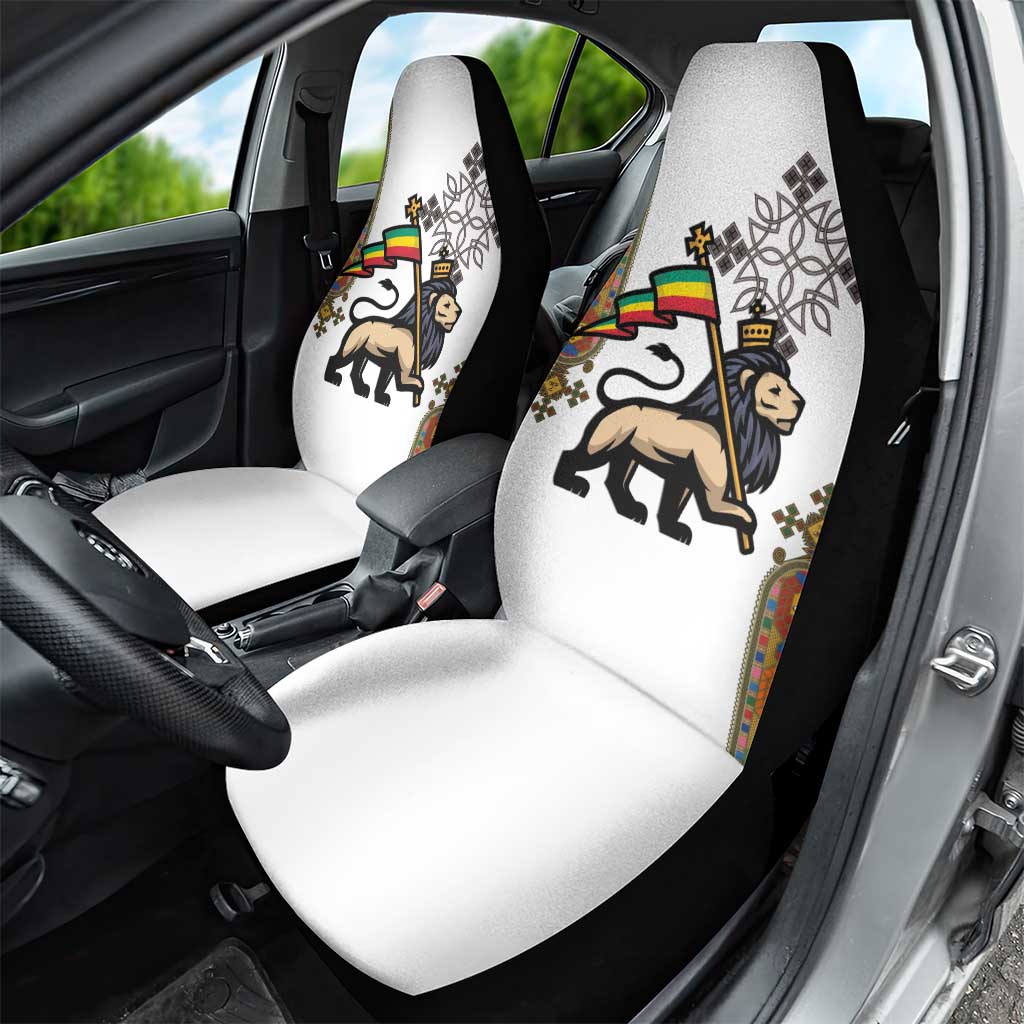 Ethiopia Saba Kemis Car Seat Cover Lion Of Judah