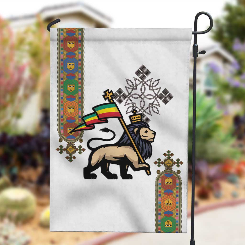 Ethiopia Saba Kemis Garden Flag Lion Of Judah
