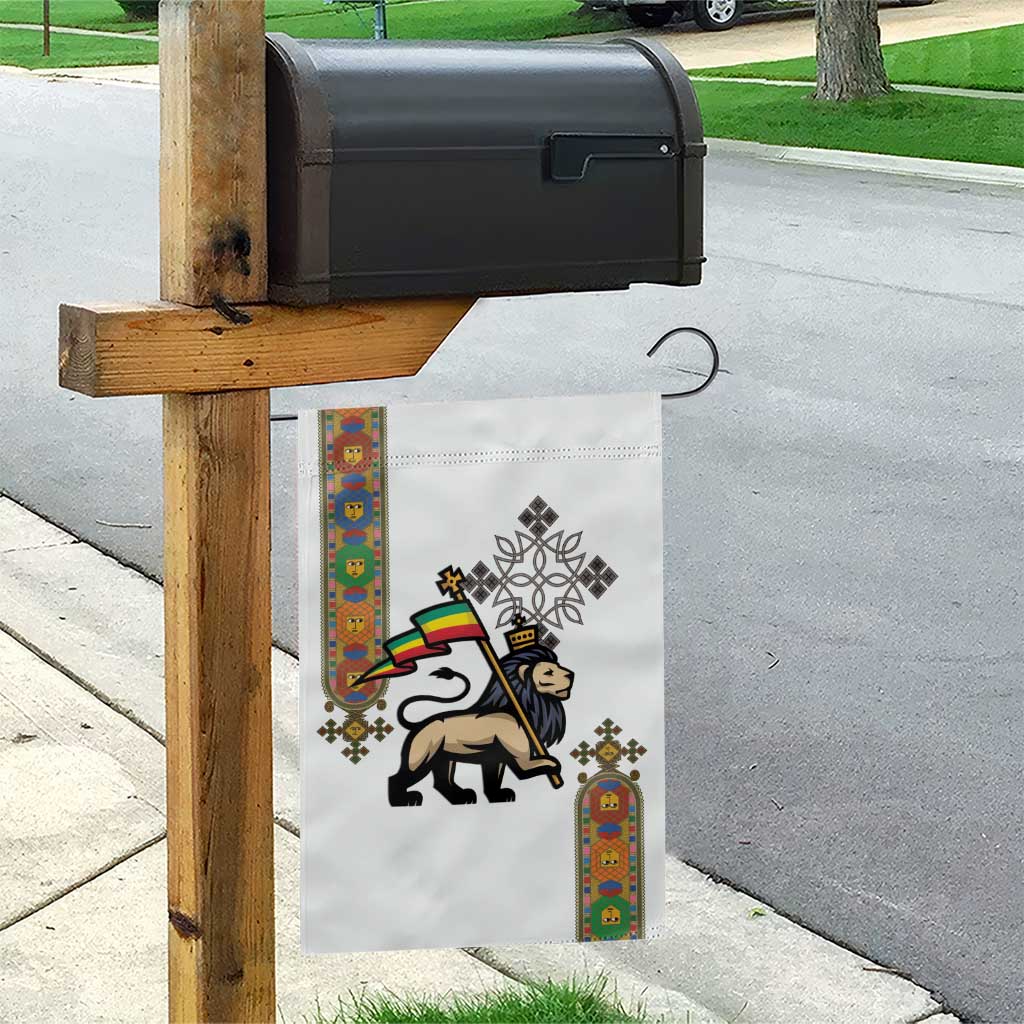 Ethiopia Saba Kemis Garden Flag Lion Of Judah