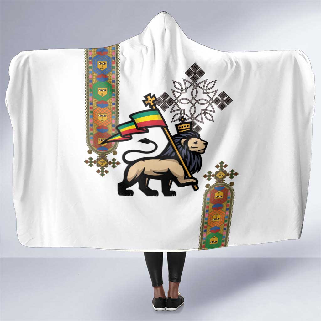 Ethiopia Saba Kemis Hooded Blanket Lion Of Judah