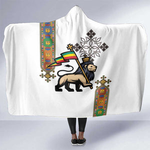 Ethiopia Saba Kemis Hooded Blanket Lion Of Judah