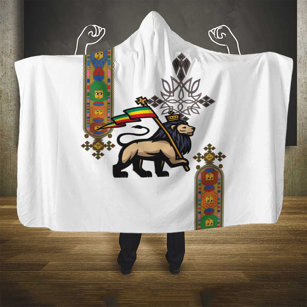 Ethiopia Saba Kemis Hooded Blanket Lion Of Judah