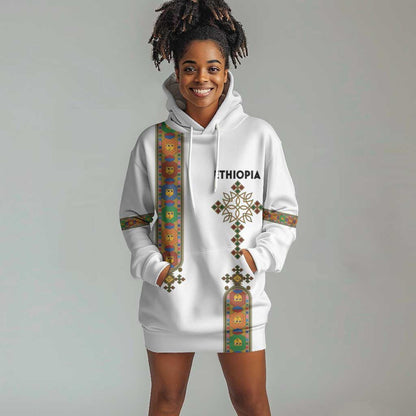 Ethiopia Saba Kemis Hoodie Dress Lion Of Judah