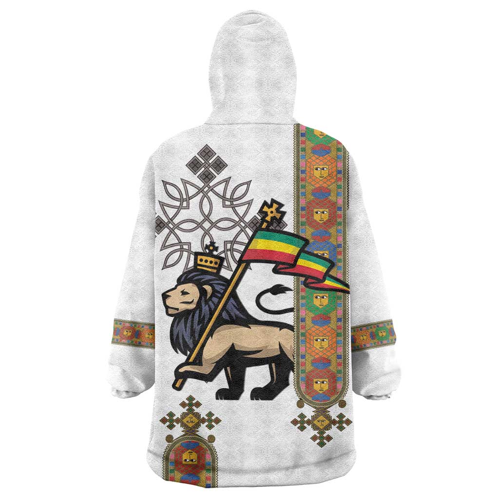 Ethiopia Saba Kemis Kid Wearable Blanket Hoodie Lion Of Judah