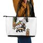 Ethiopia Saba Kemis Leather Tote Bag Lion Of Judah