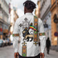 Ethiopia Saba Kemis Long Sleeve Button Shirt Lion Of Judah