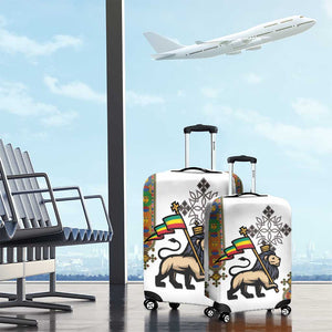 Ethiopia Saba Kemis Luggage Cover Lion Of Judah