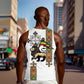 Ethiopia Saba Kemis Men Tank Top Lion Of Judah