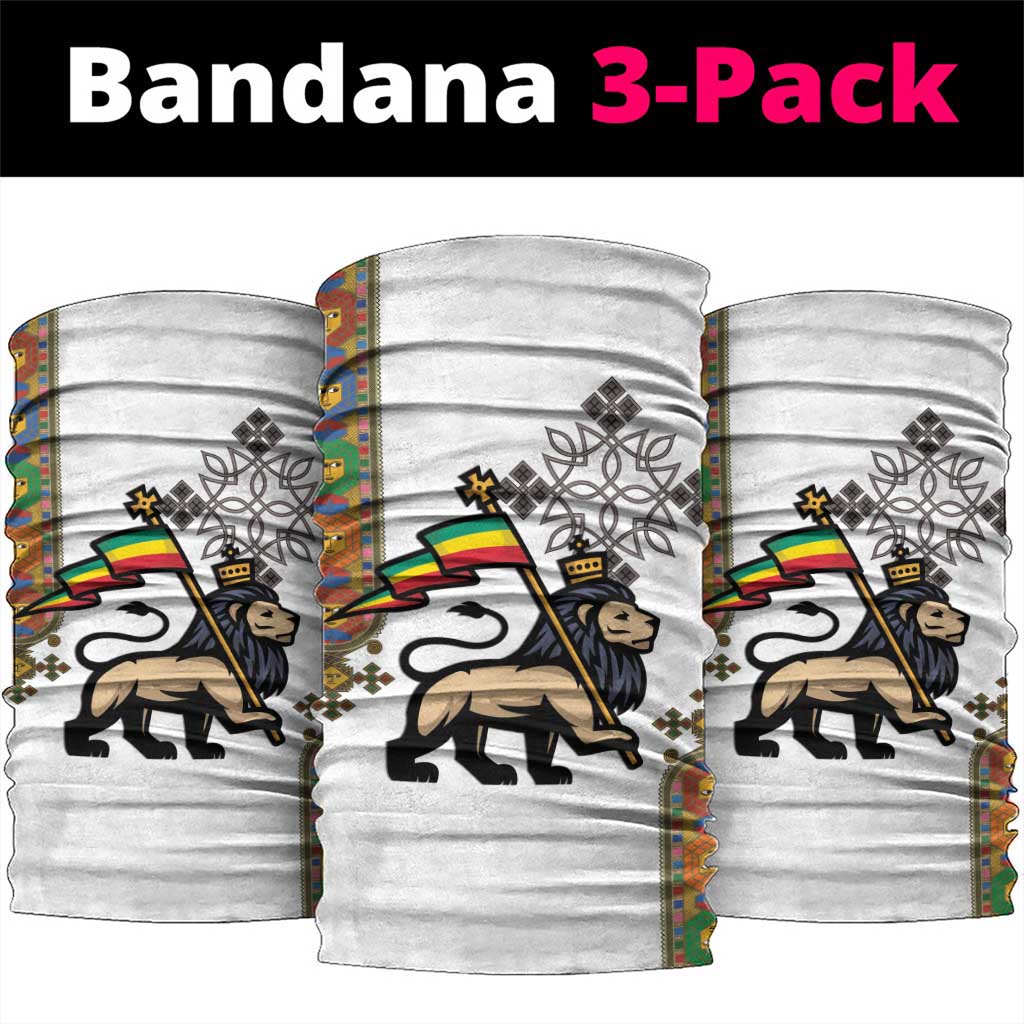 Ethiopia Saba Kemis Neck Gaiter Lion Of Judah LT15