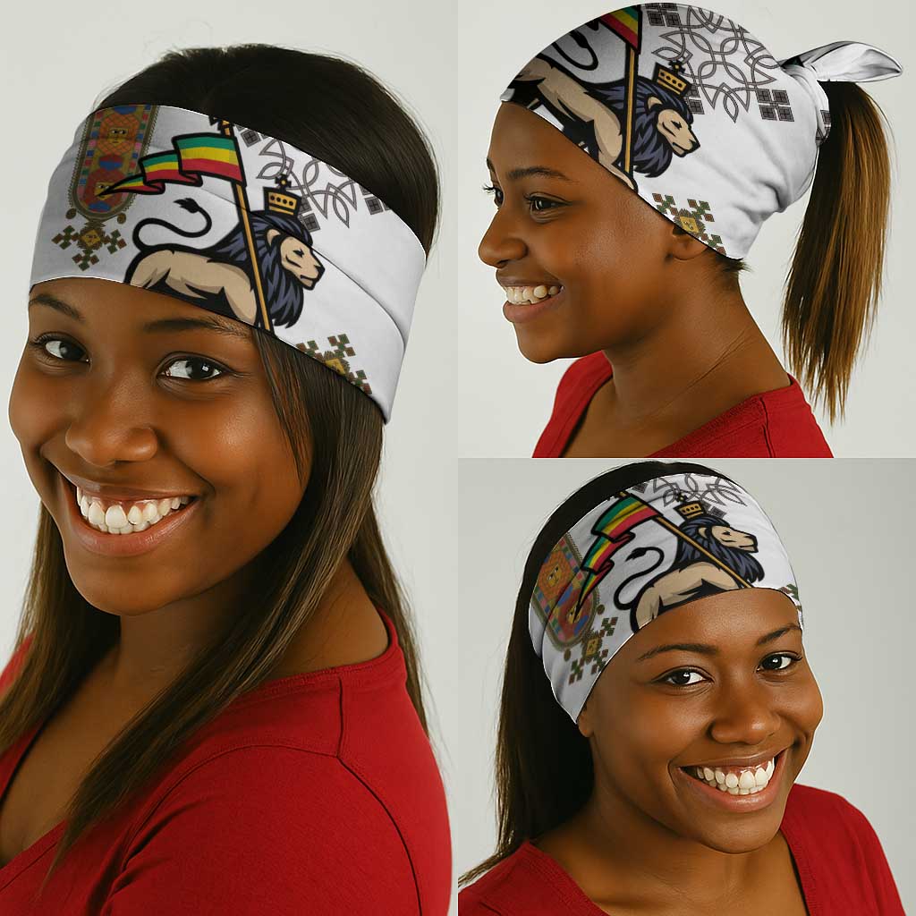 Ethiopia Saba Kemis Neck Gaiter Lion Of Judah LT15