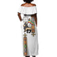 Ethiopia Saba Kemis Off Shoulder Maxi Dress Lion Of Judah