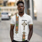 Ethiopia Saba Kemis Polo Shirt Lion Of Judah