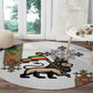Ethiopia Saba Kemis Round Carpet Lion Of Judah