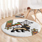 Ethiopia Saba Kemis Round Carpet Lion Of Judah
