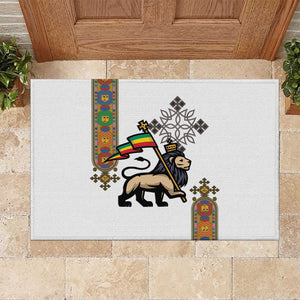 Ethiopia Saba Kemis Rubber Doormat Lion Of Judah