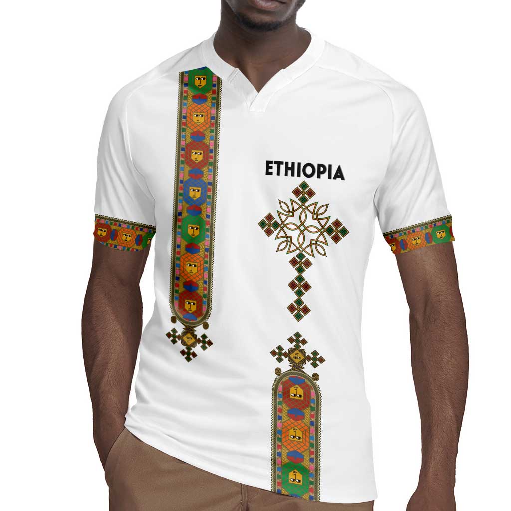 Ethiopia Saba Kemis Rugby Jersey Lion Of Judah