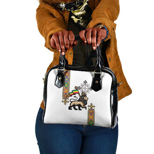 Ethiopia Saba Kemis Shoulder Handbag Lion Of Judah