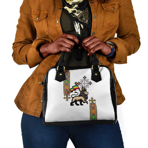 Ethiopia Saba Kemis Shoulder Handbag Lion Of Judah