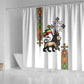 Ethiopia Saba Kemis Shower Curtain Lion Of Judah