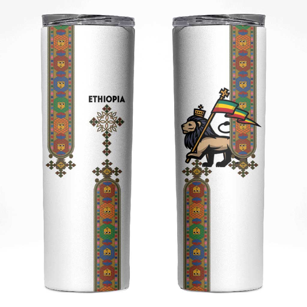 Ethiopia Saba Kemis Skinny Tumbler Lion Of Judah