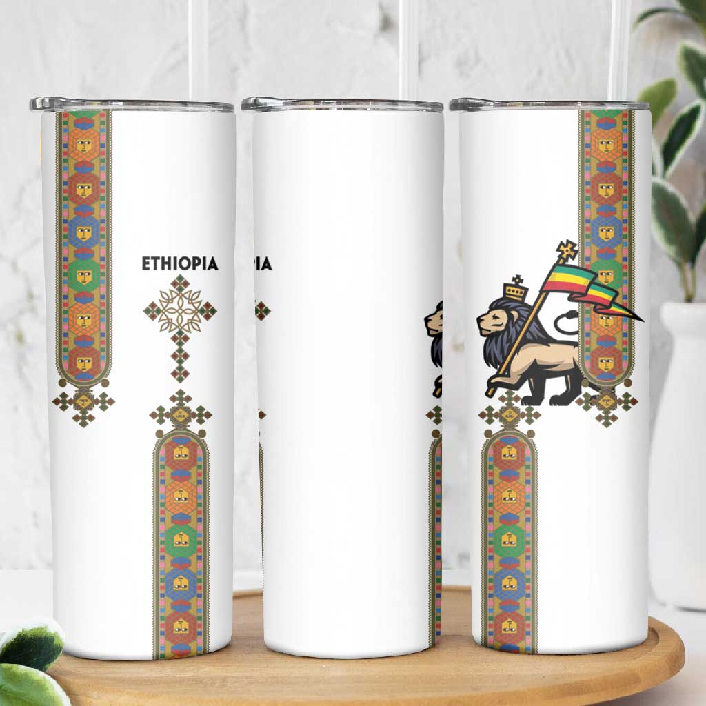 Ethiopia Saba Kemis Skinny Tumbler Lion Of Judah