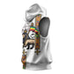 Ethiopia Saba Kemis Sleeveless Hoodie Lion Of Judah - African Pride