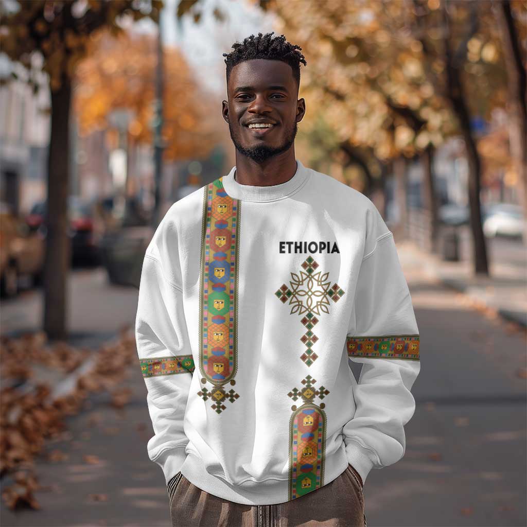 Ethiopia Saba Kemis Sweatshirt Lion Of Judah